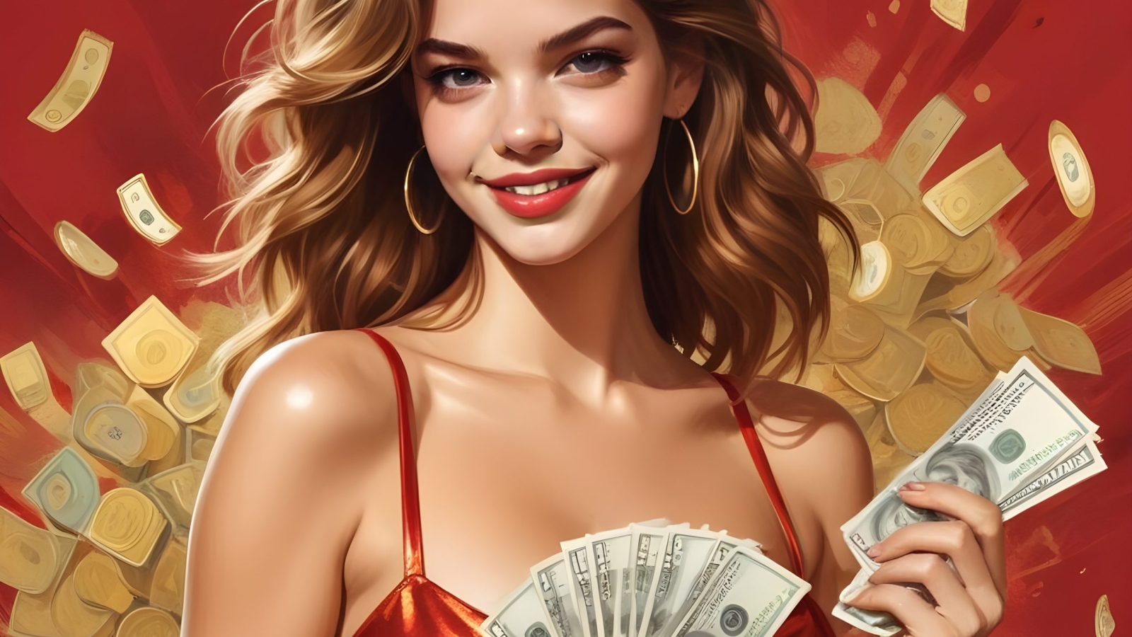 woman-red-dress-with-bunch-money-her-hand